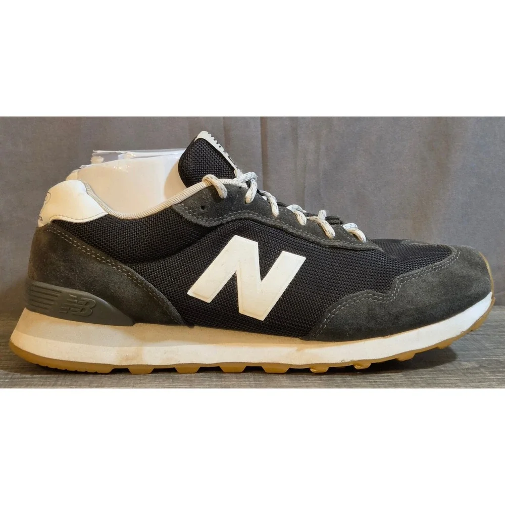 New Balance 515v3 Low Top Lace Up Sneakers Mens Size 9.5 Gray Black